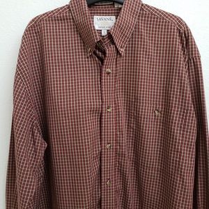 Savane Long Sleeve Button Down Shirt Large